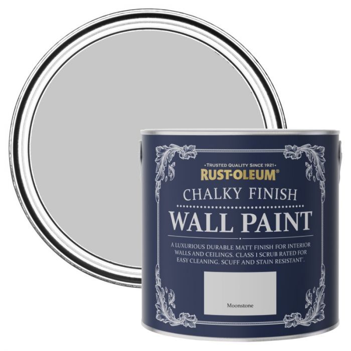 Rust-Oleum Chalky Finish Wall Paint - Moonstone 2.5L