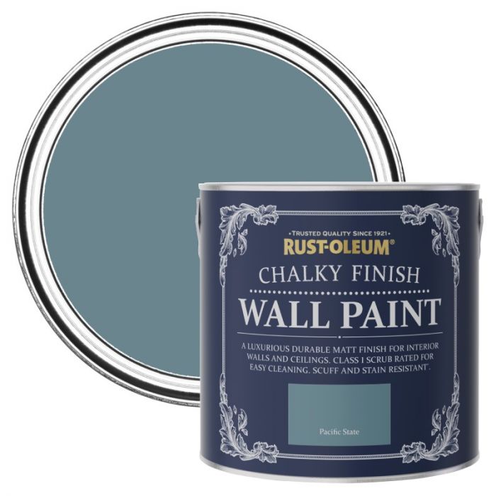 Rust-Oleum Chalky Finish Wall Paint - Pacific State 2.5L