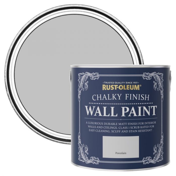 Rust-Oleum Chalky Finish Wall Paint - Porcelain 2.5L