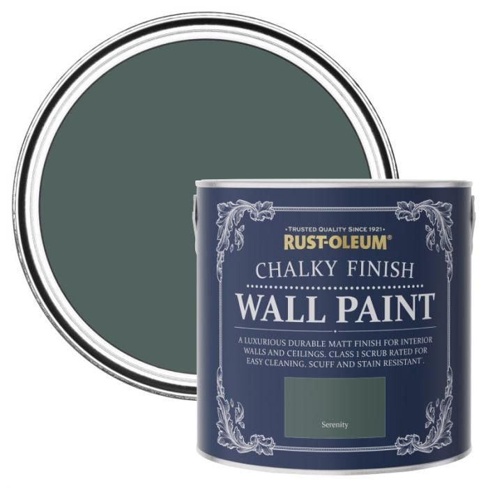 Rust-Oleum Chalky Finish Wall Paint - Serenity 2.5L