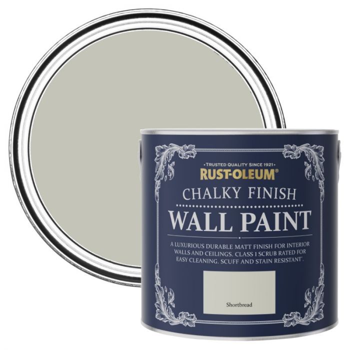 Rust-Oleum Chalky Finish Wall Paint - Shortbread 2.5L