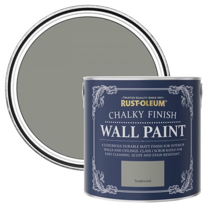 Rust-Oleum Chalky Finish Wall Paint - Tanglewood 2.5L
