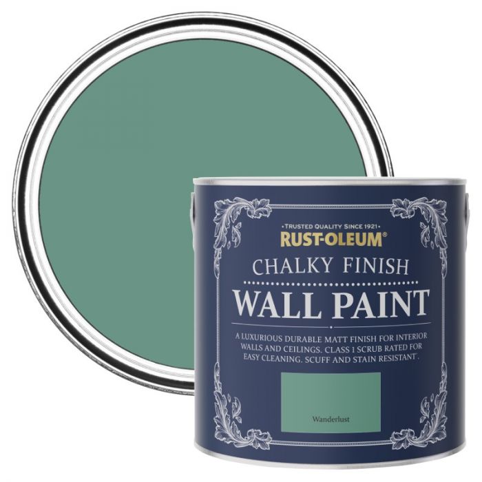 Rust-Oleum Chalky Finish Wall Paint - Wanderlust 2.5L