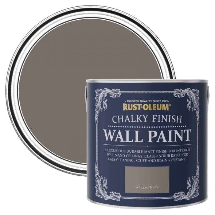 Rust-Oleum Chalky Finish Wall Paint - Whipped Truffle 2.5L
