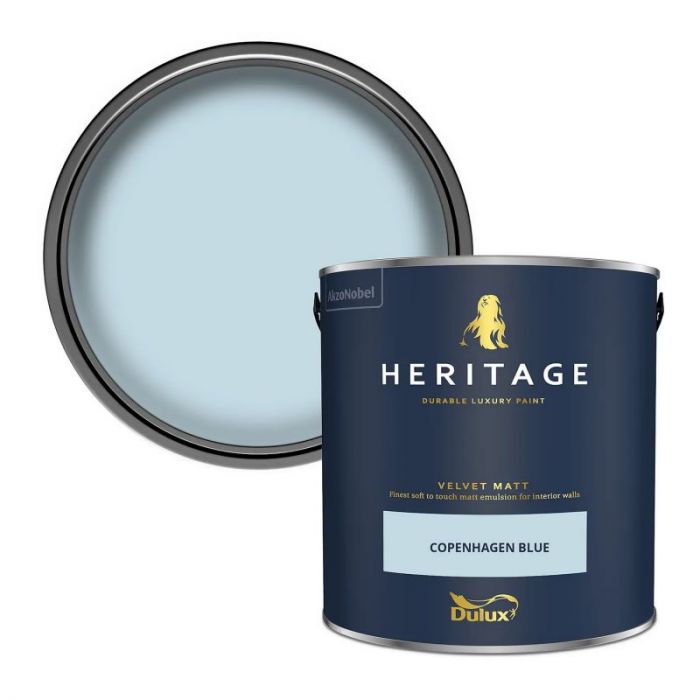 Dulux Heritage Matt Emulsion - Copenhagen Blue
