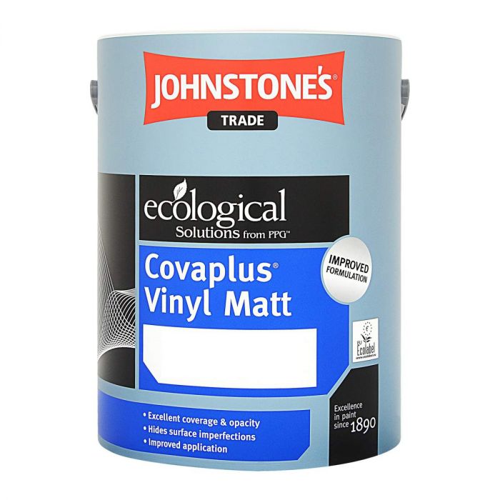 Johnstones Trade Covaplus - Designer Colour Match Paint - RAL9001 - 10L