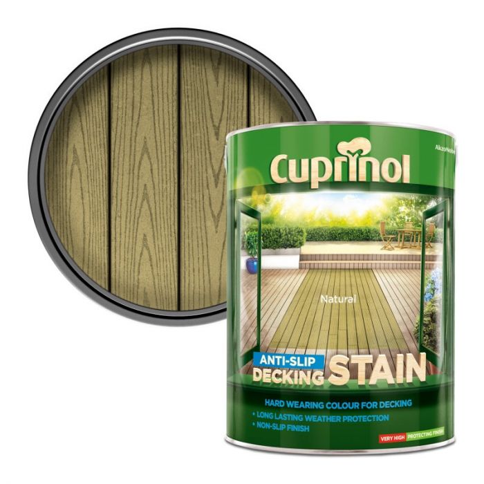 Cuprinol Anti-Slip Decking Stain - Natural 