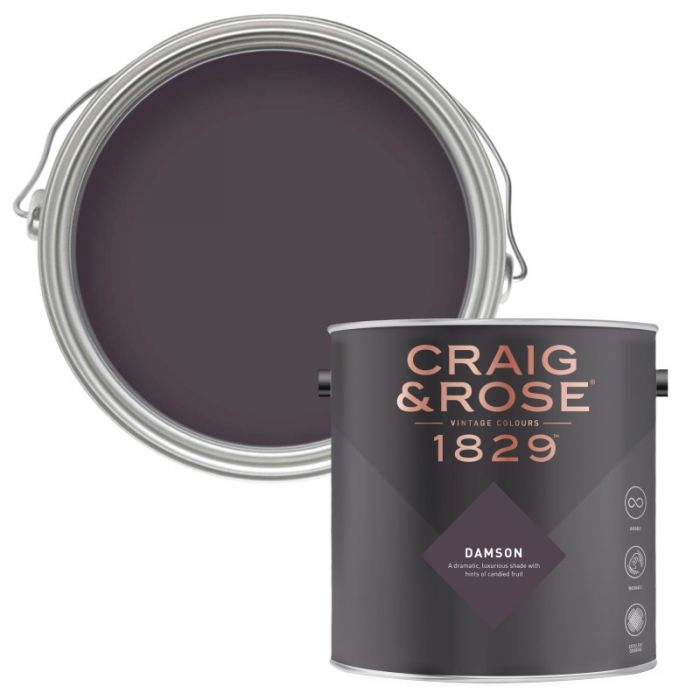 Craig & Rose 1829 Paint - Damson