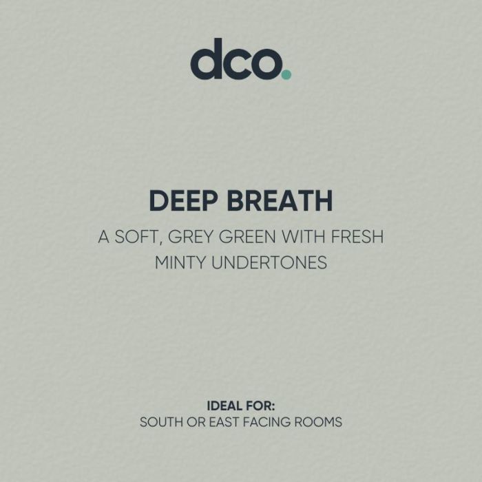 DCO Colour of the Year 2022 - Deep Breath