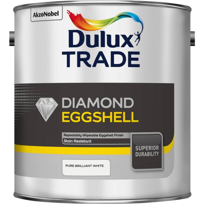 Dulux Trade Diamond Eggshell - Pure Brilliant White
