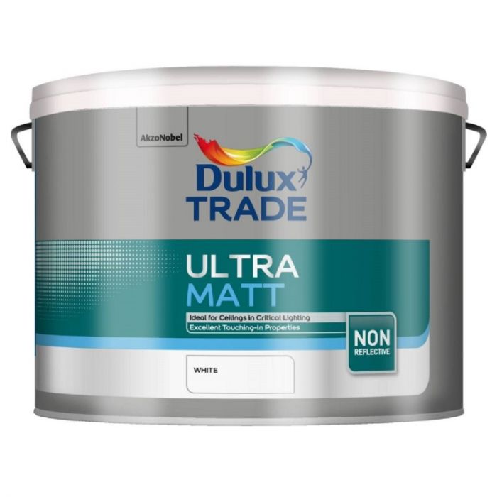 Dulux Trade Ultra Matt Paint - White