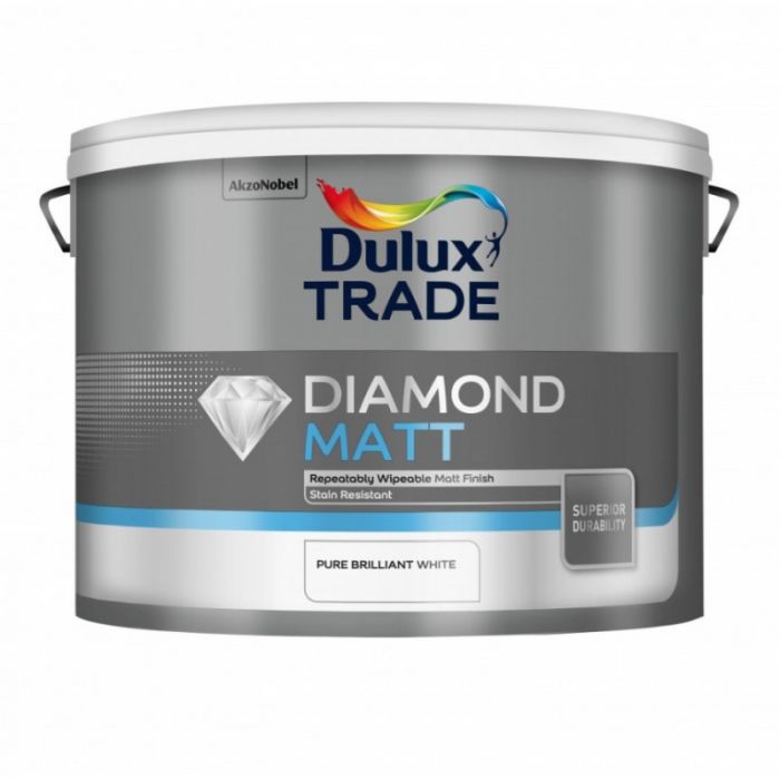 Dulux Trade Diamond Matt - Pure Brilliant White