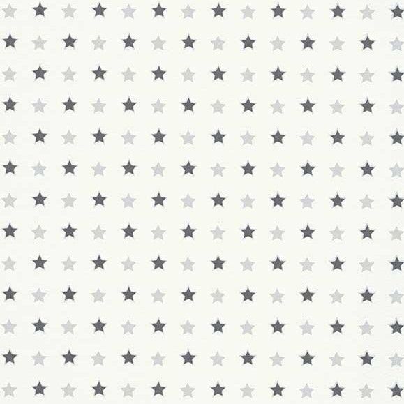Freestyle Stars Wallpaper White