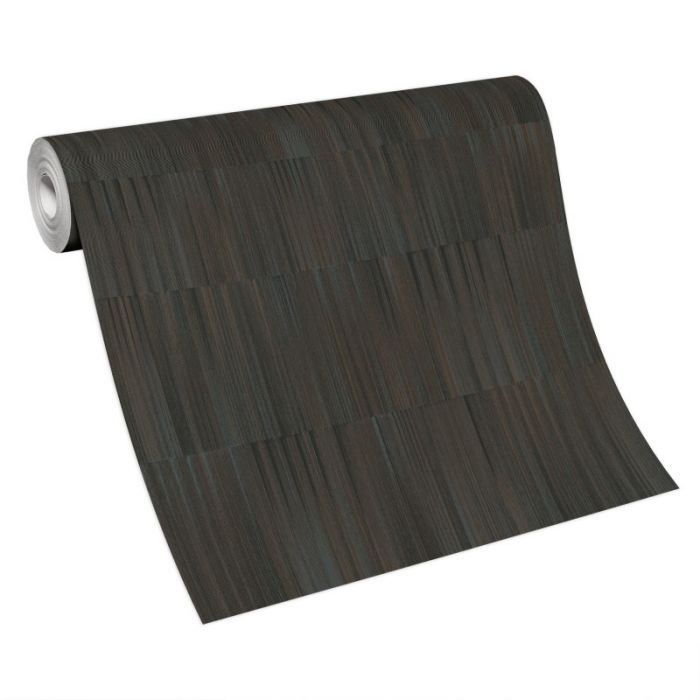 Erismann Martinique Linear Stripe Wallpaper Brown