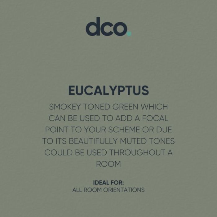 DCO Colour of the Year 2023 - Eucalyptus 