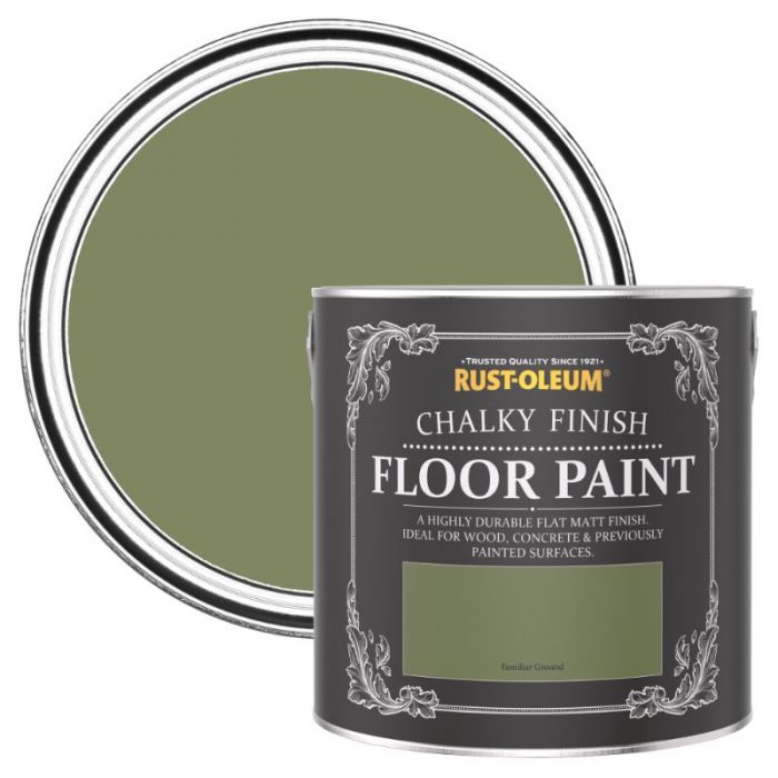 Rust-Oleum Chalky Finish Floor Paint Familiar Ground 2.5L