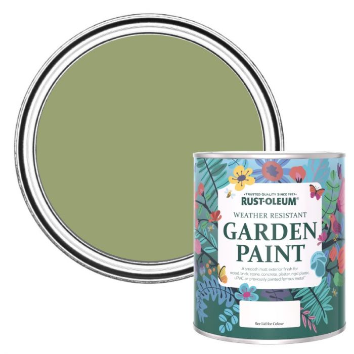 Rust-Oleum Chalky Finish Garden Paint - Familiar Ground 750ml