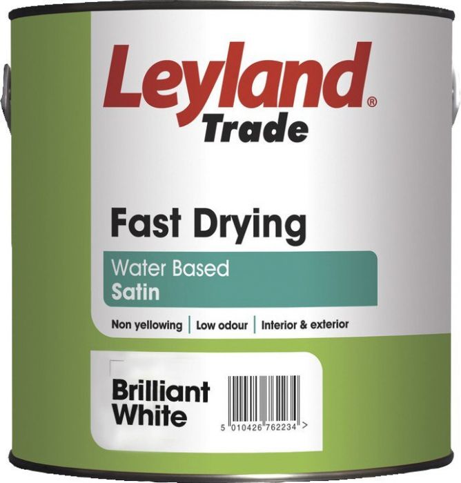 Leyland Fast Drying Satin Brilliant White 2.5L