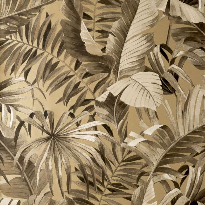 Maui Tropical Leaf Wallpaper