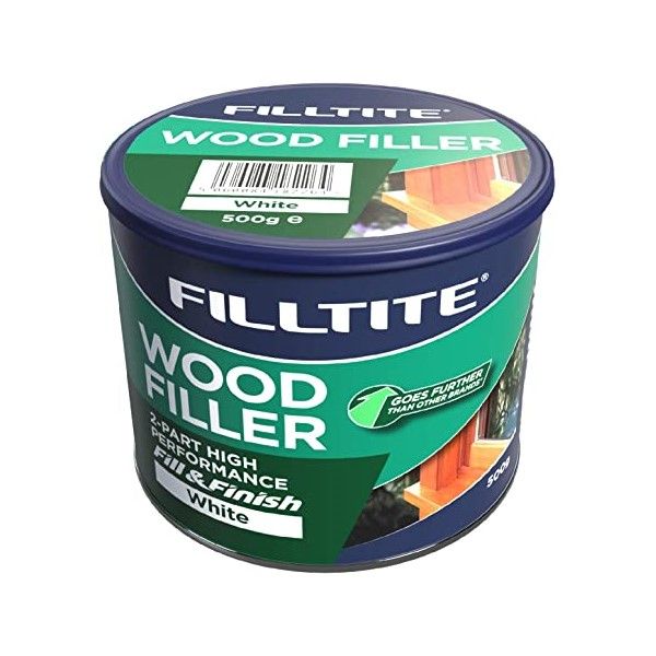Filltite 2 Part High Performance Filler - White 500g