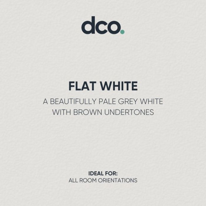 Flat White - DCO Off Whites Collection