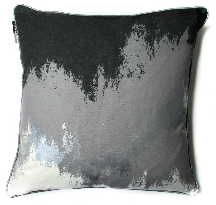 Malini Glimmer Silver Cushion
