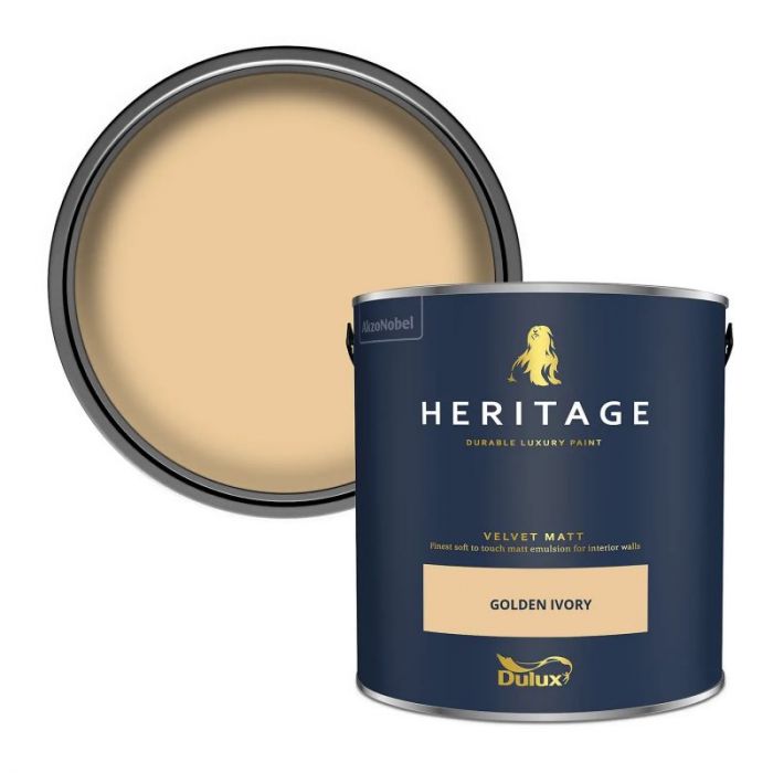 Dulux Heritage Matt Emulsion - Golden Ivory