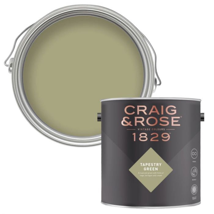 Craig & Rose 1829 Paint - Tapestry Green