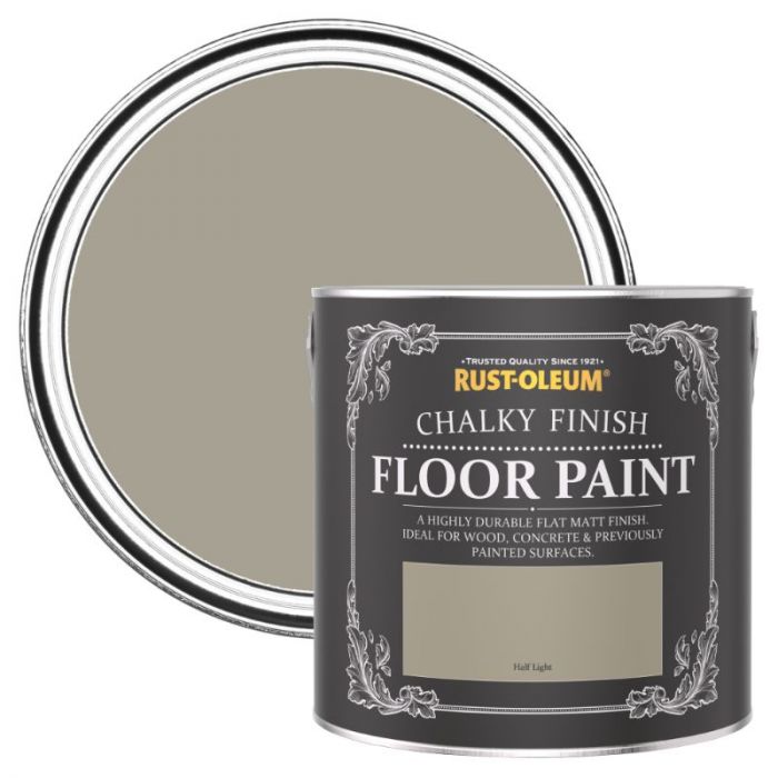 Rust-Oleum Chalky Finish Floor Paint Half Light 2.5L