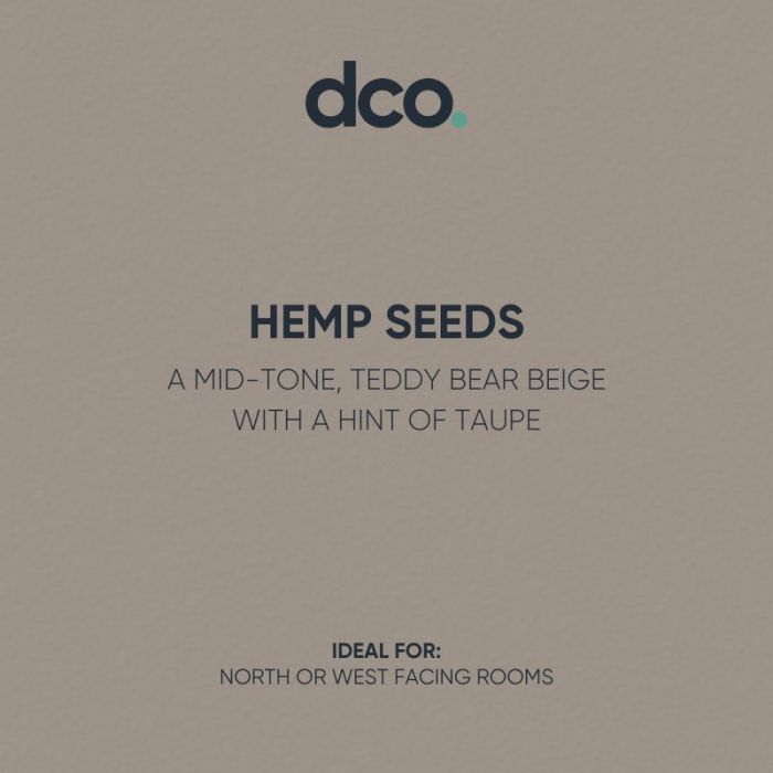 DCO Colour of the Year 2022 - Hemp Seeds