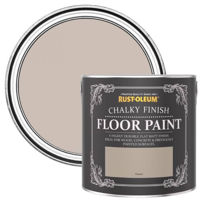 Rust-Oleum Chalky Finish Floor Paint Hessian 2.5L