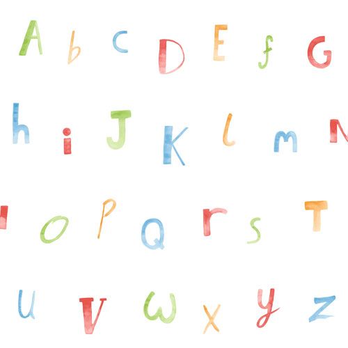 Alphabet Children's Wallpaper