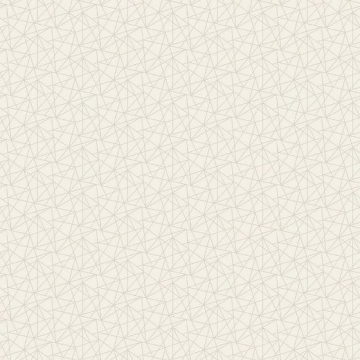 Lavana Geometric Metallic Wallpaper Cream