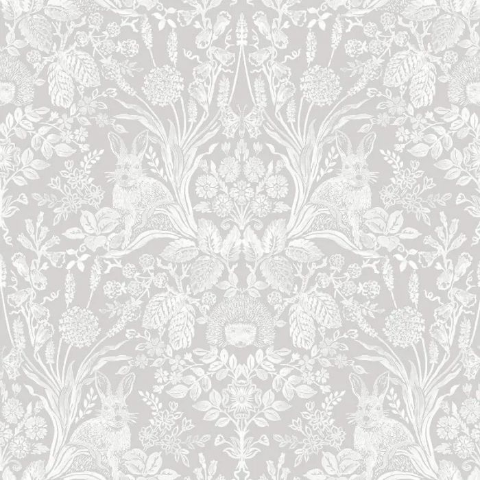 Harlen Woodland Grey Wallpaper