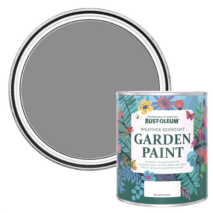 Rust-Oleum Chalky Finish Garden Paint - Iris 750ml