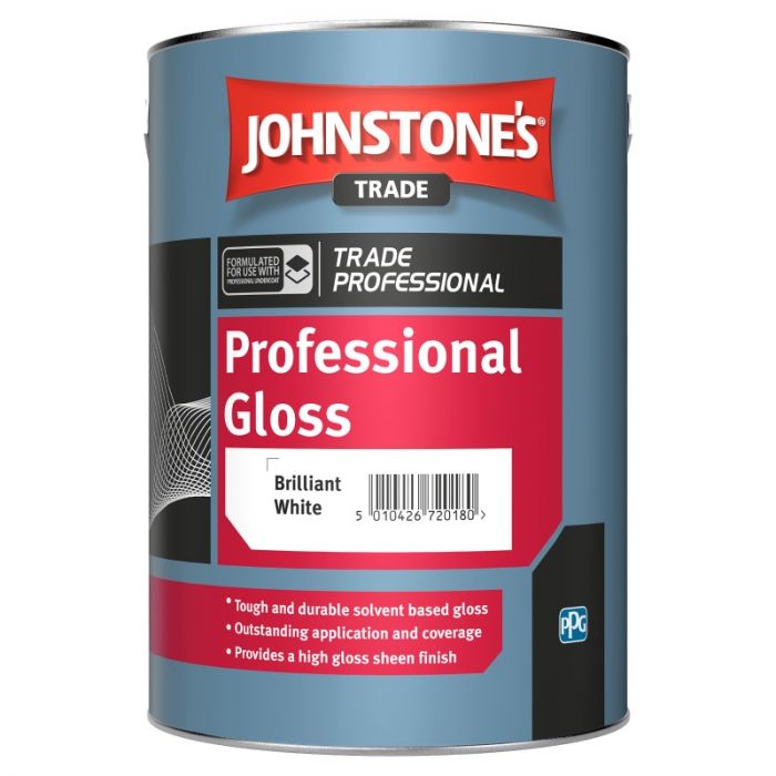 Johnstone's Trade Professional Gloss - Brilliant White
