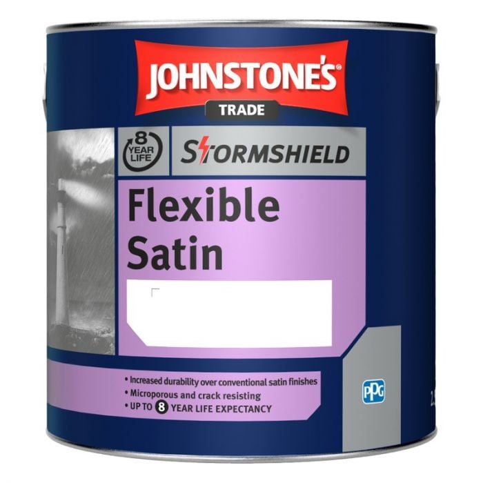 Johnstone's Trade Stormshield Flexible Satin - Colour Match