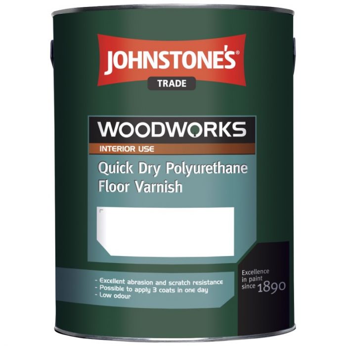 Johnstone's Trade Quick Dry Polyurethane Floor Varnish