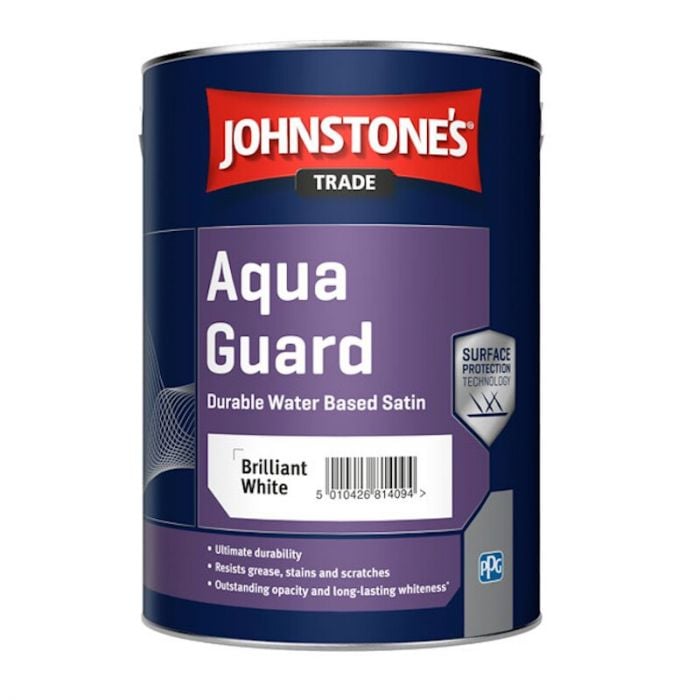 Johnstone's Trade Aqua Guard Satin - Brilliant White