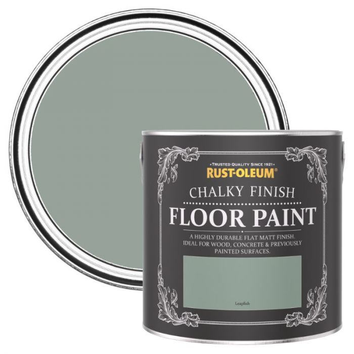 Rust-Oleum Chalky Finish Floor Paint Leaplish 2.5L