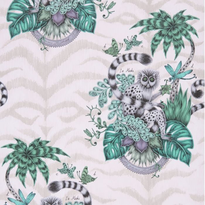 Clarke & Clarke Lemur Wallpaper