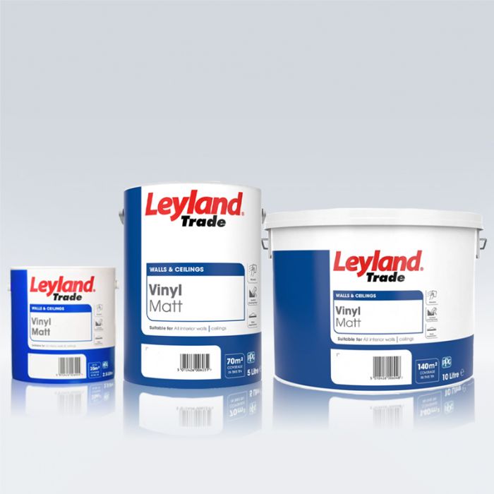 Leyland Trade Vinyl Matt - Designer Colour Match Paint - Natural Twine 5L
