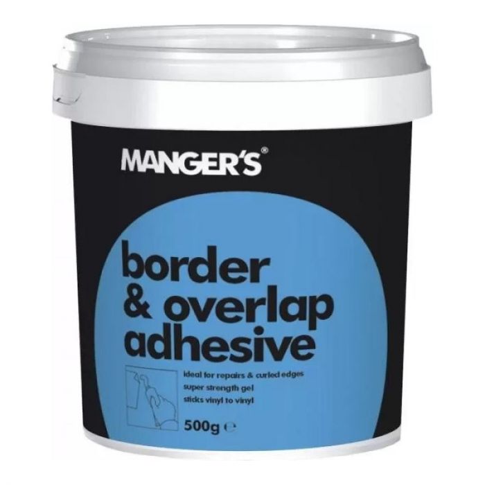 Mangers Border & Overlap Adhesive - 500g