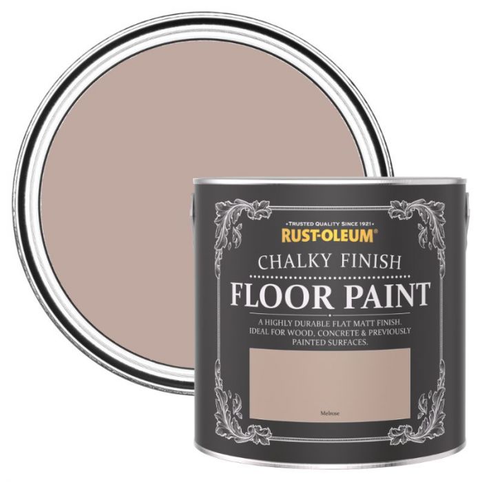 Rust-Oleum Chalky Finish Floor Paint Melrose 2.5L