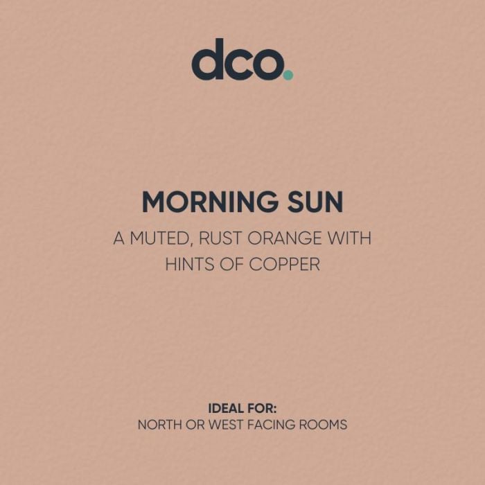DCO Colour of the Year 2022 - Morning Sun