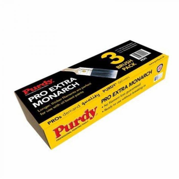 Purdy Pro Extra Monarch Box Set (3 Pack)