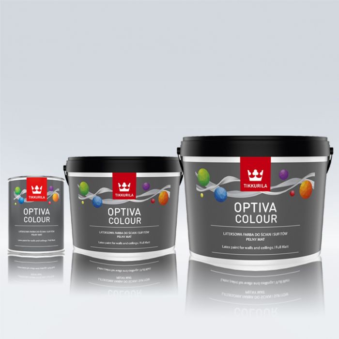 Tikkurila Optiva Colour High-Opacity Matt for Walls & Ceilings - Colour ...