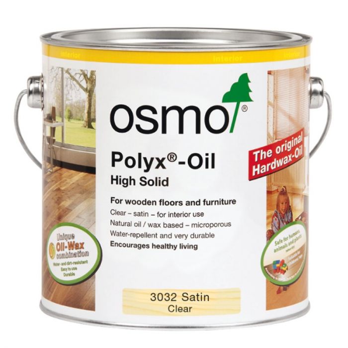 Osmo Interior Polyx Oil (High Solid) - Clear Satin 3032