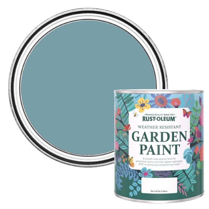 Rust-Oleum Chalky Finish Garden Paint - Pacific State 750ml