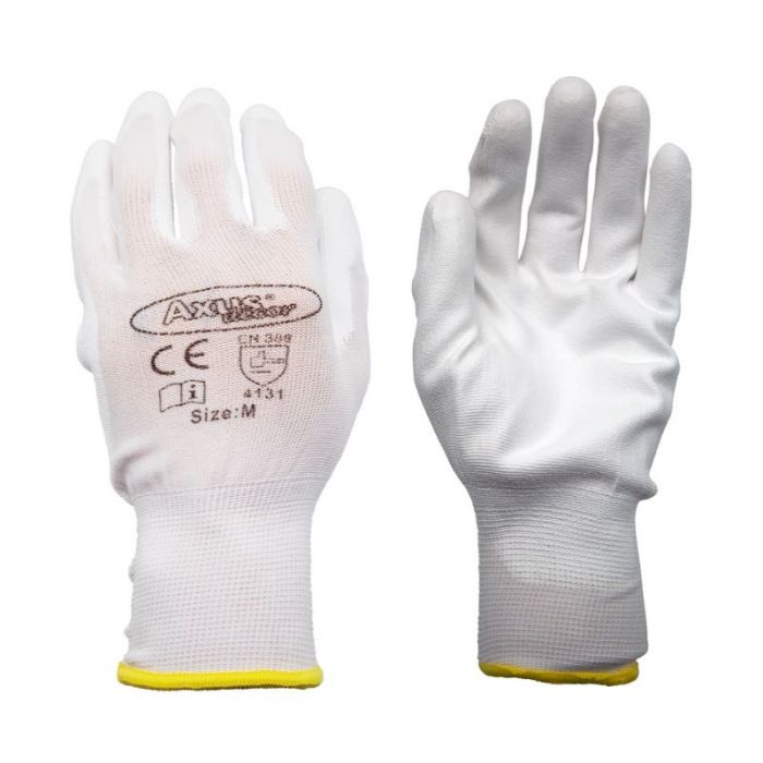 Axus Professional Painters Gloves  White 3 Pack